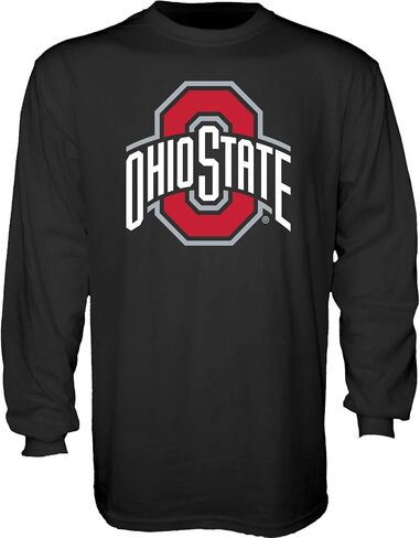 تي شيرت Blue 84 للرجال من Ohio State Buckeyes بأكمام طويلة، أسود اللون، Ohio State Buckeyes أسود، X-Large in Kuwait