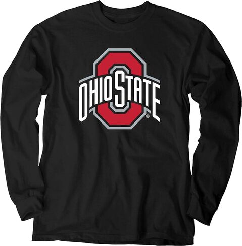 تي شيرت Blue 84 للرجال من Ohio State Buckeyes بأكمام طويلة، أسود اللون، Ohio State Buckeyes أسود، X-Large in Kuwait