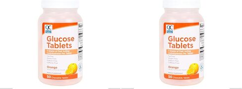 Quality Choice Fast Acting Glucose Tablets Orange Flavor 50 Tablets… in Kuwait