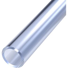 أنبوب PVC FORMUFIT، مقاس 1-1/4 بوصة، (1.660 بوصة OD فعلي) درجة الأثاث Sch 40، الأشعة فوق البنفسجية الشفافة، بطول 40 بوصة، أنبوب شفاف هيكلي صلب DIY للحرف اليدوية والشاشات وأحواض السمك والمشروعات المخصصة - P114FGP-UV-40 in Kuwait