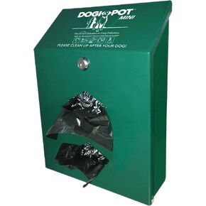 Dogipot 1002M-2 Mini Junior Bags Dispenser, with 400 Bags, Green in Saudi Arabia