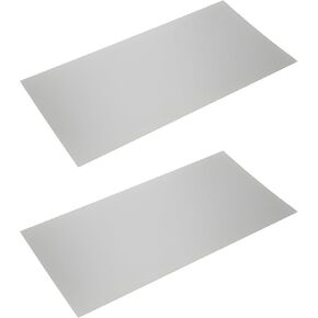 2Pcs 304 Stainless Steel Flat Pad Steel Plate 200x100x0.2mm for Cut Paper in Kuwait