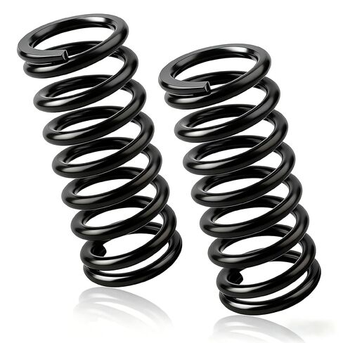 2 Pack Black Compression Springs, 1.7" OD x 1.25" ID x 3.9" Free Length, 1/4" (218 Gauge) Wire Diameter, 163 lbs/in Spring Rate Heavy Duty Coil Springs in Kuwait