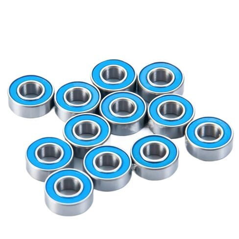5 قطعة MR95 2RS تحمل 5x9x3 ملليمتر الأزرق المطاط الأختام الكرة تحمل MR95RS ABEC-3 Minianture RC تحمل in Kuwait