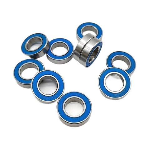 5 قطعة MR95 2RS تحمل 5x9x3 ملليمتر الأزرق المطاط الأختام الكرة تحمل MR95RS ABEC-3 Minianture RC تحمل in Kuwait