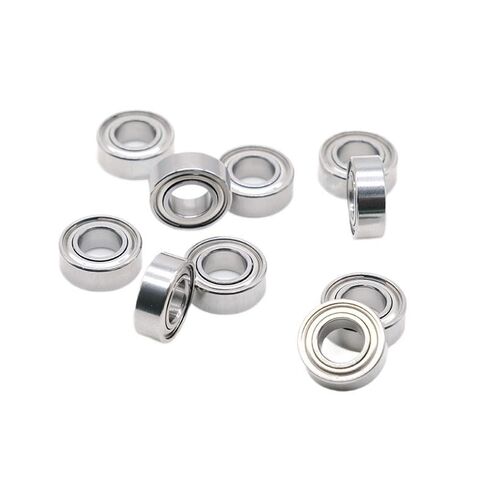 S687W4ZZ محمل كروي من الفولاذ المقاوم للصدأ 7x14x4mm 10 قطعة ABEC-7 محامل الأخدود العميق غير القياسية S687 687W4 in Kuwait