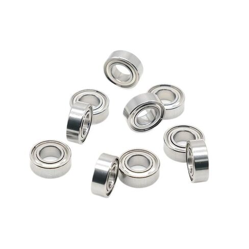 S687W4ZZ محمل كروي من الفولاذ المقاوم للصدأ 7x14x4mm 10 قطعة ABEC-7 محامل الأخدود العميق غير القياسية S687 687W4 in Kuwait