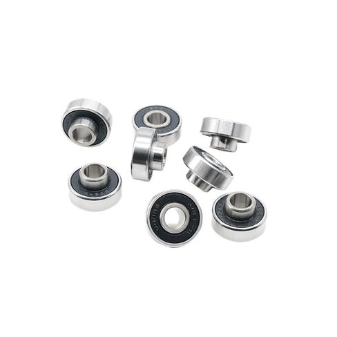 8 قطعة 608RS 8x22x7 مللي متر لوح التزلج تحمل ABEC-9 المتكاملة فاصل Longboard تحمل 608 الرقص مجلس مزدوج الروك مجلس محامل in Kuwait