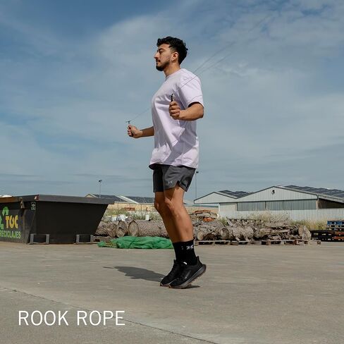 PICSIL - Rook Skipping Rope | Aluminium Handle & PVC Coated Steel Cable | Ideal for Cross-training & Boxing | Double Unders & Smooth Rotation | Adjustable for Adults & Kids | in Saudi Arabia