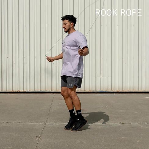 PICSIL - Rook Skipping Rope | Aluminium Handle & PVC Coated Steel Cable | Ideal for Cross-training & Boxing | Double Unders & Smooth Rotation | Adjustable for Adults & Kids | in Saudi Arabia