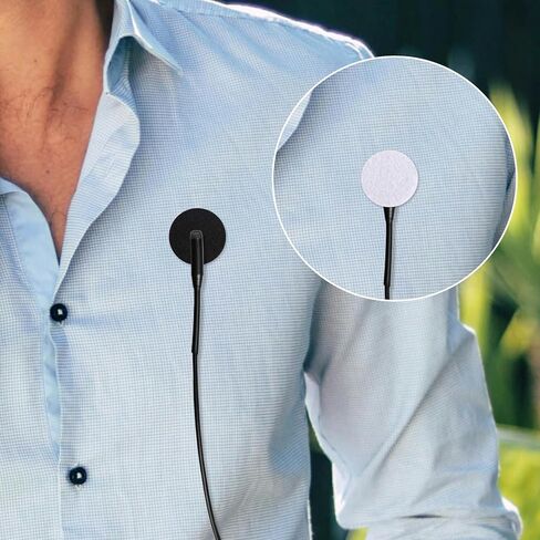 80pcs Undercover for Lav Mic, Sticky Circles Cover 40 White Felt Discs and 40 Black Felt Discs with 80 Sticker for Hiding Lavalier Microphones and Against Wind Noise Accessories in Kuwait