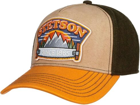 Stetson Hacksaw Trucker Cap 5 Panel Snapback Unisex Summer Winter in Saudi Arabia