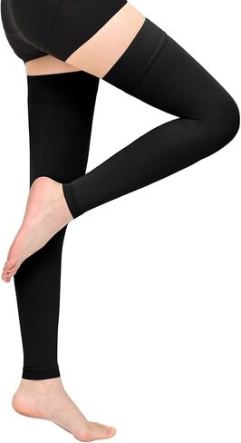 20-30 mmHg Compression Stockings for Women & Men,Thigh High Medical Compression Socks,Support Graduated Compression Hose Sock for Treatment Varicose Veins Swelling-Closed Toe/Open Toe/Footless in Saudi Arabia