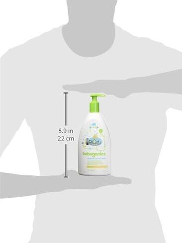 Babyganics Moisturizing Daily Lotion, Fragrance Free, 17oz Pump Bottle (Pack of 2) in Kuwait