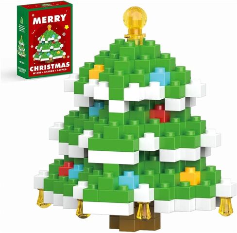 Christmas Tree Holiday Splicing-Figurines Party Favors Figurines for Stuffers Gifts in Saudi Arabia