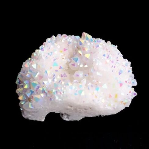 20-220g Natural Electroplate Colorful Crystal Cluster Quarz Stone-About 180-220g in Kuwait