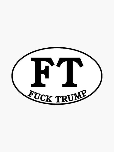 MAGNET Fuck Trump 2020 Anti-Trump Magnetic Vinyl Car Bumper Sticker 5 in Kuwait
