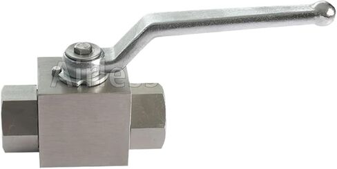 2 way ball valve carbon steel 1/4 inch and 3/8 inch hydraulic ball valve high pressure 500bar(3-8) in Saudi Arabia