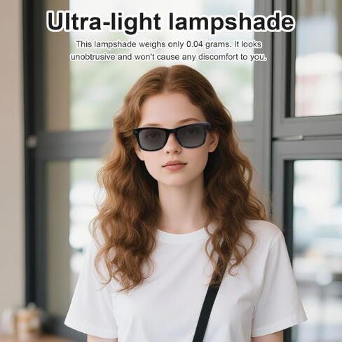 أغطية حاجبة ضوء LED مطورة متوافقة مع نظارات Ray-Ban Meta الذكية - حماية أقل للخصوصية، تقلل تنبيهات انسداد العدسة، Meta Wayfarer، Skyler، Headliner وOakley HSTN in Kuwait