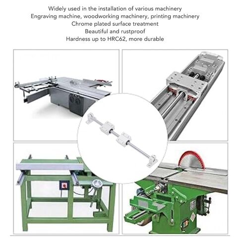 Kikumi Linear Bearing Guide Kit, Rail Shaft Set, CNC Parts for Guide Bars for Electronic Equipment (10-300) in Saudi Arabia