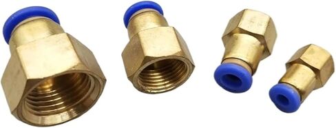 1 قطعة قياس الضغط وصلة أنابيب الهواء 6 8 10 12 مللي متر خرطوم أنبوب M14x1.5 M20x1.5 أنثى الموضوع النحاس هوائي موصل سريع مشترك (12mm-M14x1.5) تركيبات سباكة in Kuwait