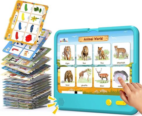 Astro Pad ، Toddler Interactive Learning Toys Ages 3 4 5 6 ، Tablet Kids Educational Tablet تشمل كلمات البصر ، قوافي الحضانة ، قصص ، موظفي عيد ميلاد عيد الميلاد للأولاد والبنات in Kuwait
