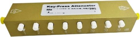 المخفف القابل للتعديل KT3.0-90/1S-2S /KT3.0-30/1S-2S(2W/5W) الخطوة 0-90dB 0-3G SMA-KK المخفف المتغير للضغط على المفاتيح (KT3.0-90 1S-2S 2W) in Kuwait