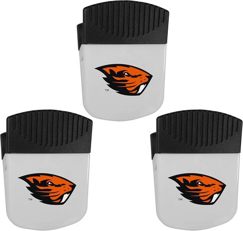 Siskyou Sports NCAA Oregon State Beavers Chip Clip Magnets، 3 قطع مقاس واحد، أبيض in Kuwait