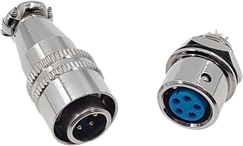 XS8 XS9 XS10 Push-Pull Circular Quick Connector 2pin Gold-Plated Contacts Male and Female(XS10-5R) in Saudi Arabia