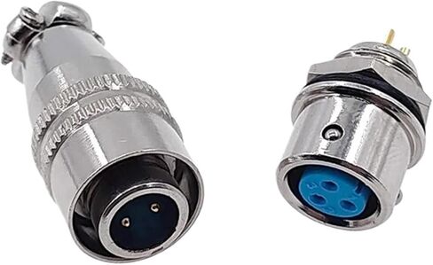 XS8 XS9 XS10 Push-Pull Circular Quick Connector 2pin Gold-Plated Contacts Male and Female(XS10-5R) in Saudi Arabia