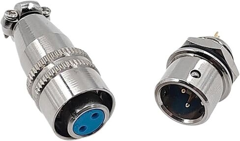 XS8 XS9 XS10 Push-Pull Circular Quick Connector 2pin Gold-Plated Contacts Male and Female(XS10-5R) in Saudi Arabia