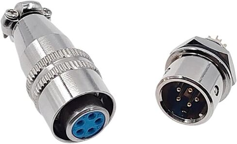 XS8 XS9 XS10 Push-Pull Circular Quick Connector 2pin Gold-Plated Contacts Male and Female(XS10-5R) in Saudi Arabia