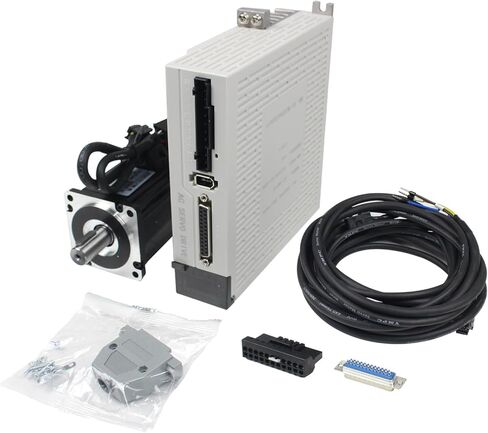 RATTMMOTOR YPMC-1000W 110V Servo Motor with 1KW Servo Motor Driver CNC Controller Kit for CNC Engraver Milling Machine/Robot (with Brake) in Saudi Arabia
