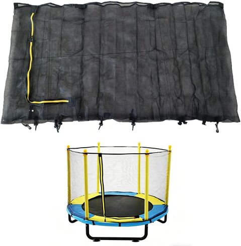 Trampoline Net, Kids Trampoline Replacement Net (Net Only), Garden Trampoline Accessories Safety Protective Enclosure in Kuwait