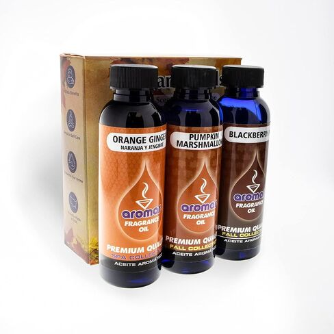 زيت عطر أرومار الفاخر، زجاجة 2 أونصة، 3 عبوات رائحة عطرية تدوم طويلاً، علاج عطري منعش ومنشط لغرفة المعيشة وغرفة النوم والمطبخ 2 أونصة in Kuwait