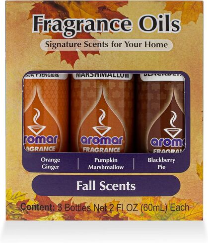 زيت عطر أرومار الفاخر، زجاجة 2 أونصة، 3 عبوات رائحة عطرية تدوم طويلاً، علاج عطري منعش ومنشط لغرفة المعيشة وغرفة النوم والمطبخ 2 أونصة in Kuwait