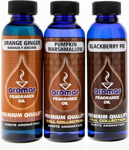 زيت عطر أرومار الفاخر، زجاجة 2 أونصة، 3 عبوات رائحة عطرية تدوم طويلاً، علاج عطري منعش ومنشط لغرفة المعيشة وغرفة النوم والمطبخ 2 أونصة in Kuwait