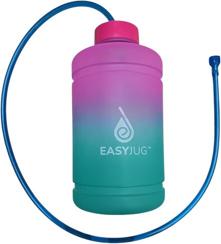 Hands-Free Water Bottle with 47" Long Straw - 2.2L BPA-Free Water Jug for Pregnant, Breastfeeding & Postpartum. in Kuwait