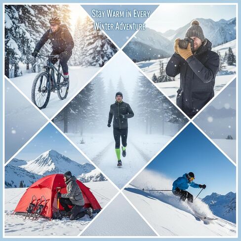 Diamond Star Thermal Heated Socks for Men & Women, Thick Insulated Winter Socks for Cold Weather and Outdoor Warmth in Saudi Arabia