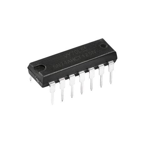 SN74AHCT125N 74AHCT125N 74AHCT125 SN74AHCT125 DIP-14 سائق خط العازلة DIP14 شرائح 10 قطعة in Kuwait