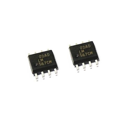 LM567CM LM567CMX LM567 SOP-8 SMD SOP8 شرائح ثلاث قنوات سائق التتابع IC 10 قطعة in Kuwait