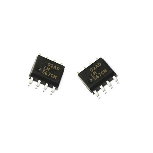 LM567CM LM567CMX LM567 SOP-8 SMD SOP8 شرائح ثلاث قنوات سائق التتابع IC 10 قطعة in Kuwait
