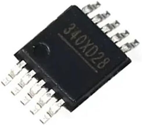 5 قطعة/الوحدة CH340X CH340 MSOP-10 USB إلى المنفذ التسلسلي IC SMD شرائح 5 قطعة in Kuwait