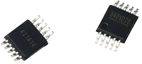5 قطعة/الوحدة CH340X CH340 MSOP-10 USB إلى المنفذ التسلسلي IC SMD شرائح 5 قطعة in Kuwait