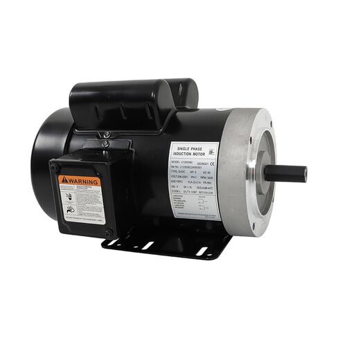 محرك كهربائي عالمي مرحلة واحدة 5HP 3450 دورة في الدقيقة 208-230 فولت 56C إطار 5/8 بوصة قطر العمود 60 هرتز دوران CW/CCW in Kuwait