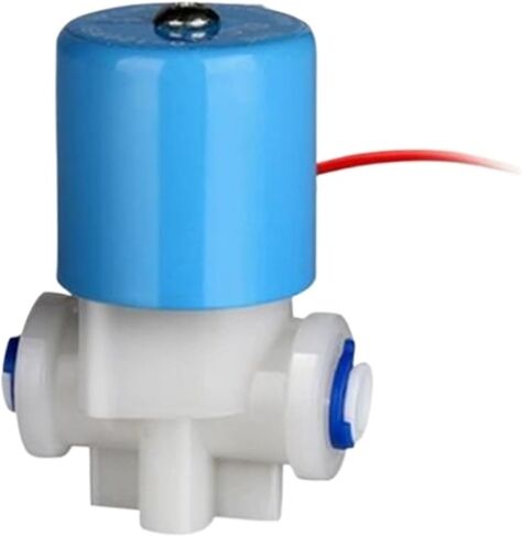 Water Purifier Solenoid Valve 1/4" AC220V DC24V DC12V Threaded Quick Connect(AC220V quick connect) in Saudi Arabia