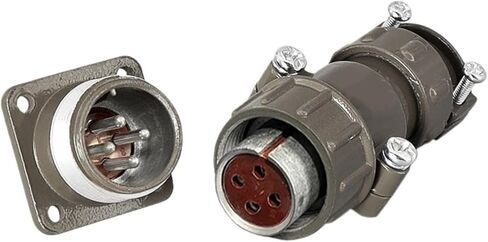 P20 series connector 2.3.4.5.7 pin 20mm socket P20K2Q female male(P20K11Q 7Pin) in Kuwait