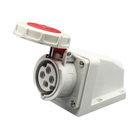 Connector Industrial Plug Docking Male and Female 3-core 4-core 5-Hole Waterproof IP67 Aviation Socket 16A/32A(3-core16Aconcealedsocket) in Kuwait