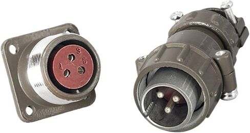 P20 series connector 2.3.4.5.7 pin 20mm socket P20K2Q female male(P20K11Q 7Pin) in Saudi Arabia