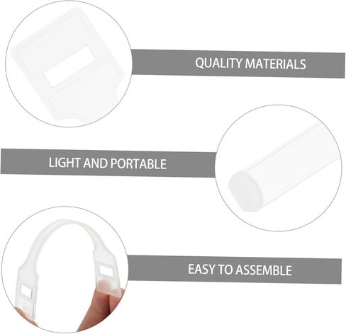 SOLUSTRE 100set DIY Plastic Lifting Handles for Cardboard Boxes Grab Handle for for Moving and Boxes in Kuwait